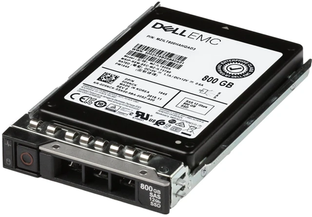 Main image of D9NCK-CP1 Dell 800GB 12Gbps SAS MU TLC 2.5 SSD PM1645 CPO