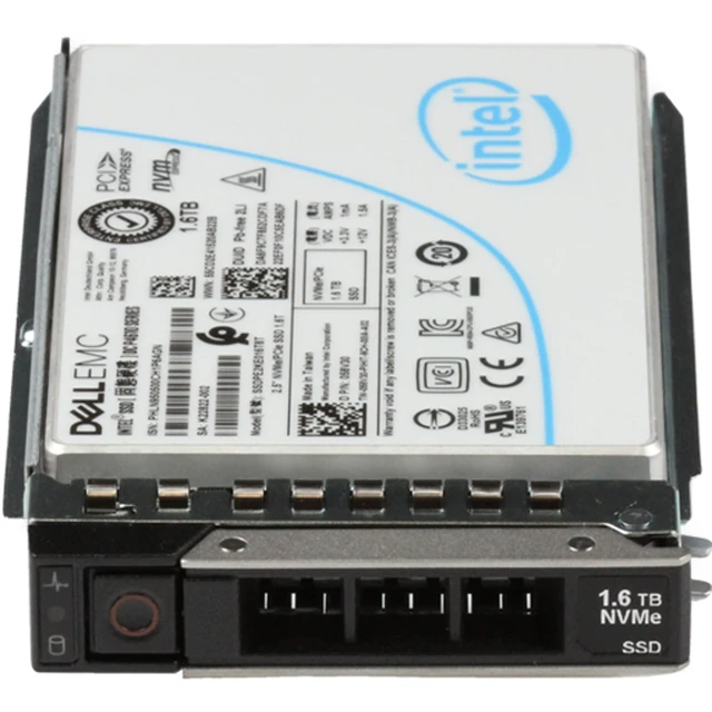 Alt view image 2 of 5 - 58V30-CP1 Dell 1.6TB NVMe Gen3 MU TLC 2.5 SSD P4610 CPO