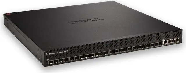 Main image of Dell PowerConnect 8024F 24 Port Switch 10/100/1000 10GbE + SFP