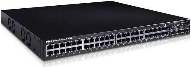 Main image of Dell PowerConnect 6248 1GbE 48P Switch (PC6248-UT052)