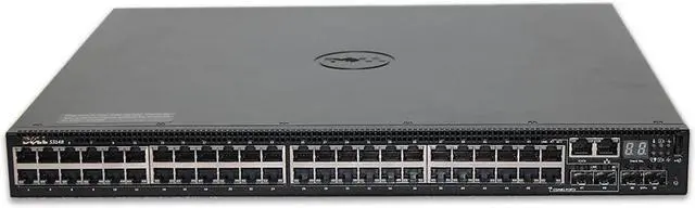 Alt view image 2 of 8 - Dell Networking S3148 48P 1GbE 2P 10GbE SFP+ Switch (Rails)