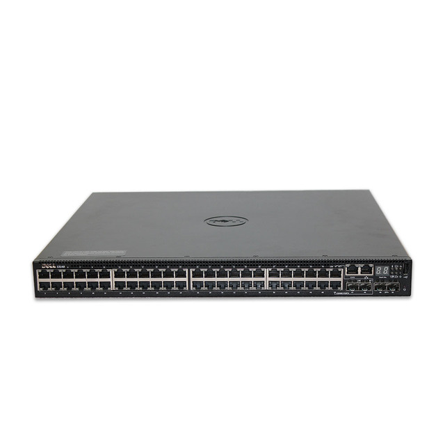thumbnail image 2 of Dell Networking S3048-ON 48-Port Gigabit Switch With 4 SFP+ & Dual PSU, Rails Included 2 of 5