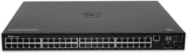 Alt view image 3 of 8 - Dell Networking N2048P 48P 1GbE PoE+ 2P SFP+ Switch