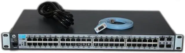 Main image of HP Aruba 2530-48 48P 10/100 2P SFP Switch J9781A