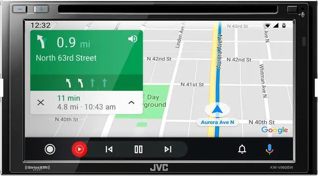 Alt view image 4 of 4 - JVC Bundle - JVC KW-V960BW 6.8" Wireless Apple CarPlay/Android Auto MultiMedia Receiver with Dash Kit, Wiring Harness and Antenna Adapter, Compatible with Jeep Wrangler, 97-02