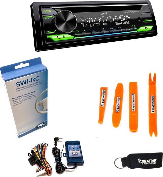Main image of JVC KD-T910BTS - CD Receiver w/ Bluetooth, USB, Amazon Alexa, SirusXM Ready + SWI-RC Steering Wheel Control Interface