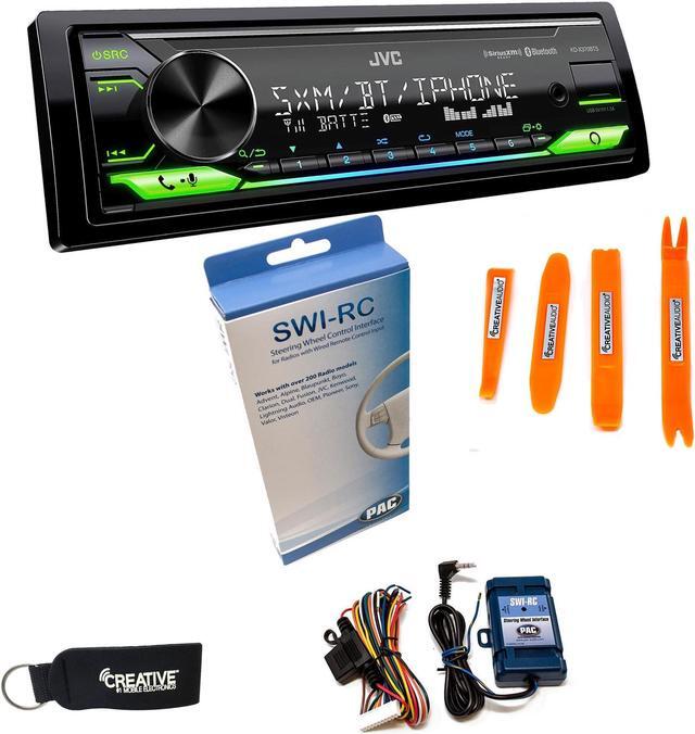 Main image of JVC KD-X370BTS Digital Media ReceiverW/ BT, USB, SiriusXM Ready, Amazon Alexa + SWI-RC Steering Wheel Control Interface