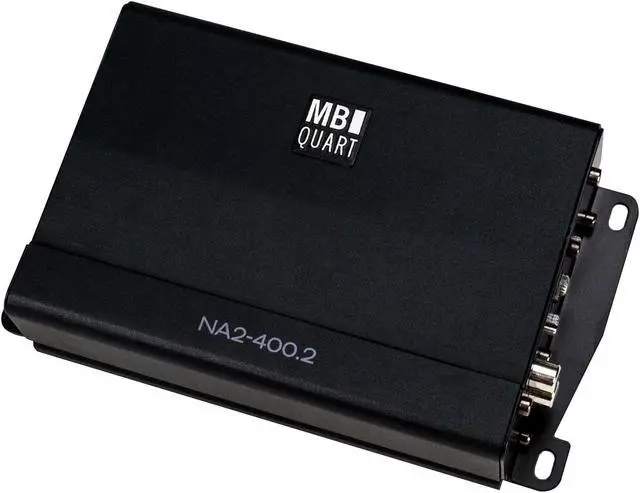 Alt view image 3 of 12 - MB Quart NA2-400.2 compact Two Channel, 400 watt Powersports amplifier