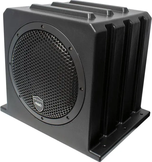 Alt view image 2 of 7 - Wet Sounds RECON 6-S RGB 6.5" Silver Grill RGB Marine Speakers with RZ4-F65U 2014-2019 Polaris RZR Front Kick Pods