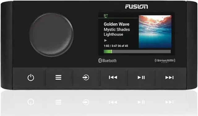 Alt view image 2 of 4 - Fusion MS-RA210 Marine AM/FM/BT/NEMA2000/Sirius XM Ready Stereo with 2 Pair Wet Sounds RECON 6-BG High Output 6.5" Marine Coaxial Speakers, Black Grill