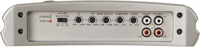 Alt view image 12 of 20 - Fusion Ms-Am402 2 Channel Marine Amplifier - 400W