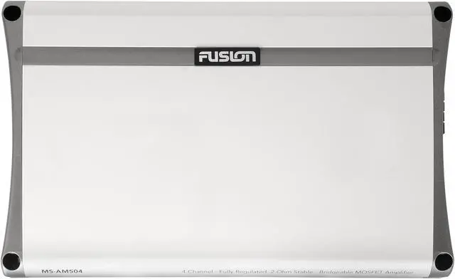 Alt view image 8 of 16 - Fusion Ms-Am504 4-Channel Marine Amplifier - 500W