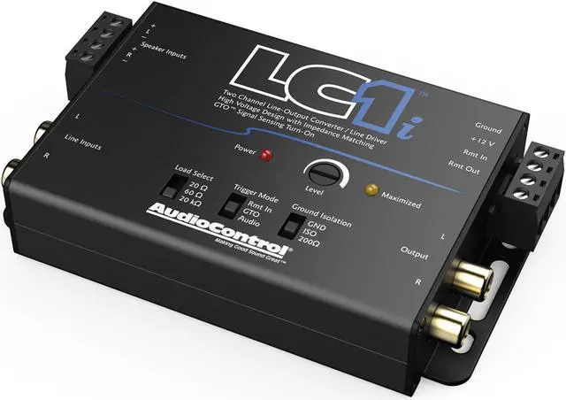 Alt view image 2 of 4 - Stinger SS600XS 8GA Copper 600W Amplifier Wiring Kit with AudioControl LC1i 2-Channel Line Output Converter/Line Driver