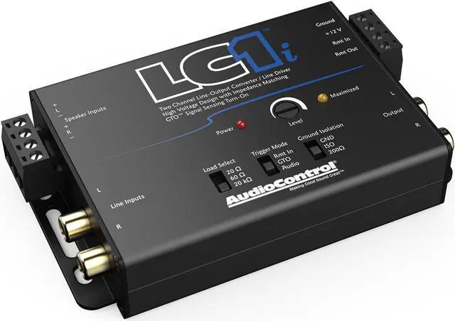Alt view image 3 of 4 - Stinger SS600XS 8GA Copper 600W Amplifier Wiring Kit with AudioControl LC1i 2-Channel Line Output Converter/Line Driver