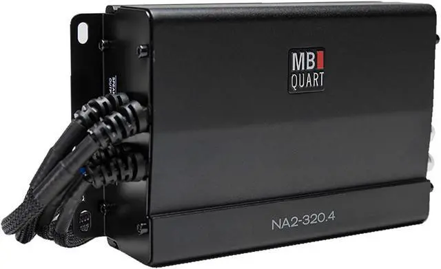 Alt view image 7 of 13 - MB Quart NA2-320.4 compact Four Channel, 320 watt Powersports amplifier