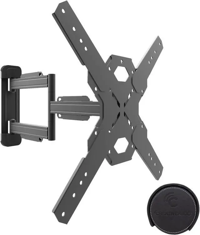 Alt view image 3 of 4 - Kanto PS300 Tv Mounting package W/ DUAL outlet thru wall power kit And HDMI Cable