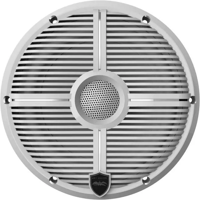 Alt view image 3 of 4 - Wet Sounds RECON 6 XW-W RGB LED Recon Series 6.5" 60-Watt RMS Coaxial Speakers With White XW Grilles (Pair)
