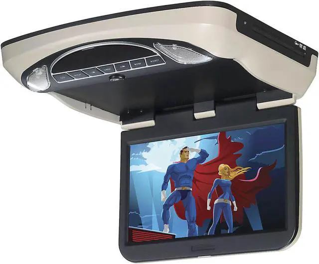 Alt view image 3 of 4 - Audiovox AVXMTG13UHD 13" Digital LED back-lit monitor/built-in DVD player and HDMI/MHL input