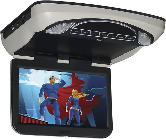 Alt view image 4 of 4 - Audiovox AVXMTG13UHD 13" Digital LED back-lit monitor/built-in DVD player and HDMI/MHL input