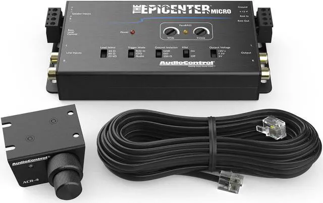 Alt view image 10 of 12 - AudioControl The Epicenter Micro Bass Restoration Processor & Line Output Converter