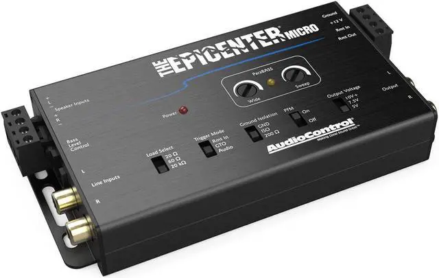 Alt view image 12 of 12 - AudioControl The Epicenter Micro Bass Restoration Processor & Line Output Converter