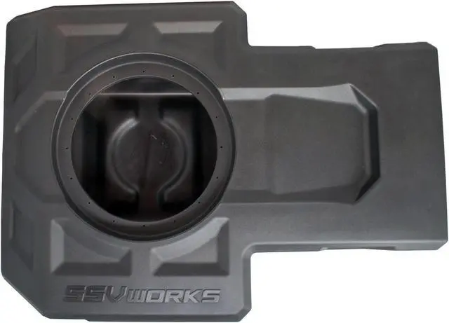 Main image of SSV Works KX-PS10U Unloaded Custom Molded 10" Sub Enclosure Compatible with Kawasaki TERYX KRX 1000
