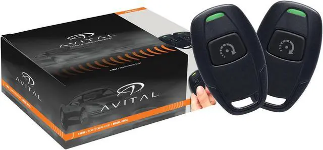 Alt view image 2 of 9 - Avital 4115l 4115l Car Remote Start