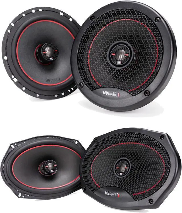 Alt view image 3 of 4 - MB Quart RK1-116 6.5" Coaxial Speakers, RK1-169 6x9" Coaxial Speakers Reference Bundle
