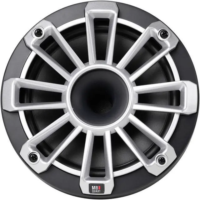 Alt view image 2 of 11 - MB Quart NH2-116 Nautic 6.5 Inch Marine Compression Horn Speakers. Black, Silver and White Grills Included
