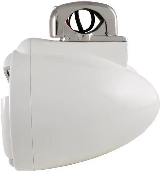 Alt view image 4 of 4 - Wet Sounds White REV 10 Fixed Clamp Tower Speakers with Wet Sounds SD2 1250 Watt Amplifier & Suitz Speaker Covers