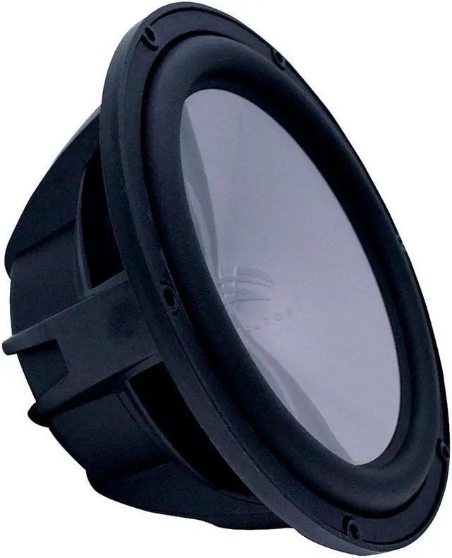 Alt view image 2 of 4 - Wet Sounds (2) REVO8FA-B 8" 4 ohm Black Subwoofer with (2) REVO8XS-SGRILL Silver XS Open Style Grill