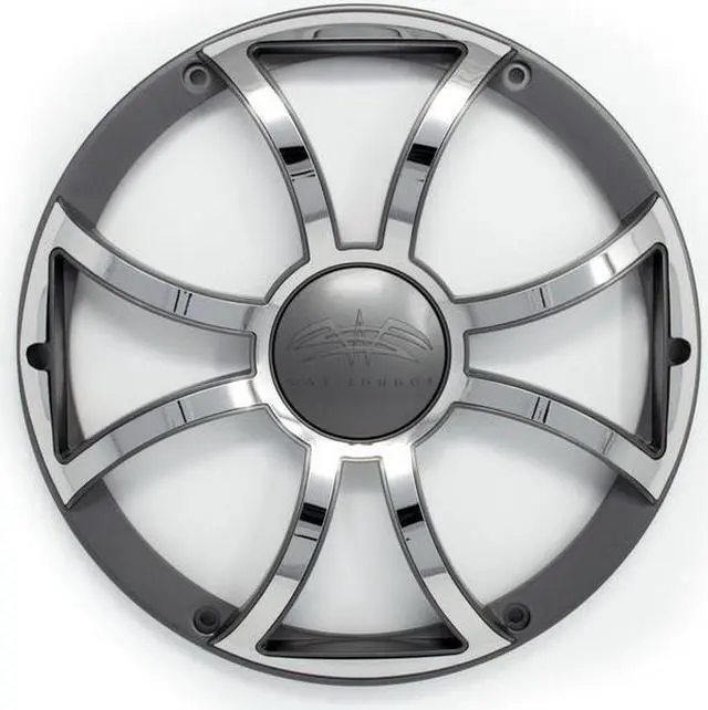Main image of Wet Sounds REVO8XS-G-SSGRILL Gunmetal w/ Stainless XS Open Style Grill for the REVO 8" Subwoofer