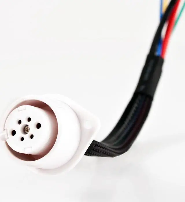 Alt view image 2 of 5 - Wet Sounds TC3-S 6 pin LED lighting connectors for swivel clamps (pair)