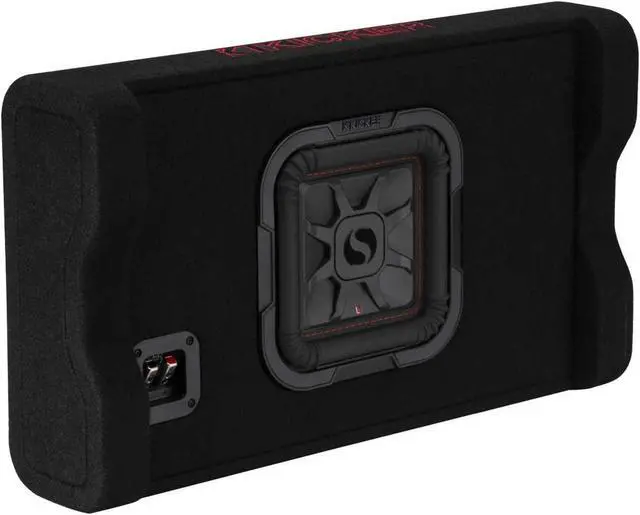 Main image of Kicker 49L7TDF82 Down-Firing 8" L7T 2-Ohm Subwoofer Enclosure, 350 Watts RMS