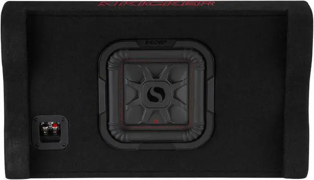 Alt view image 4 of 4 - Kicker 49L7TDF82 Down-Firing 8" L7T 2-Ohm Subwoofer Enclosure, 350 Watts RMS