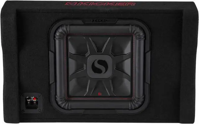 Alt view image 3 of 11 - Kicker 49L7TDF122 Down-Firing 12" L7T 2-Ohm Subwoofer Enclosure, 600 Watts RMS