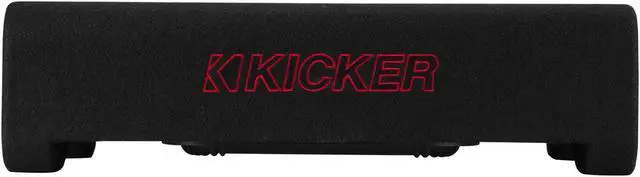 Alt view image 4 of 11 - Kicker 49L7TDF122 Down-Firing 12" L7T 2-Ohm Subwoofer Enclosure, 600 Watts RMS