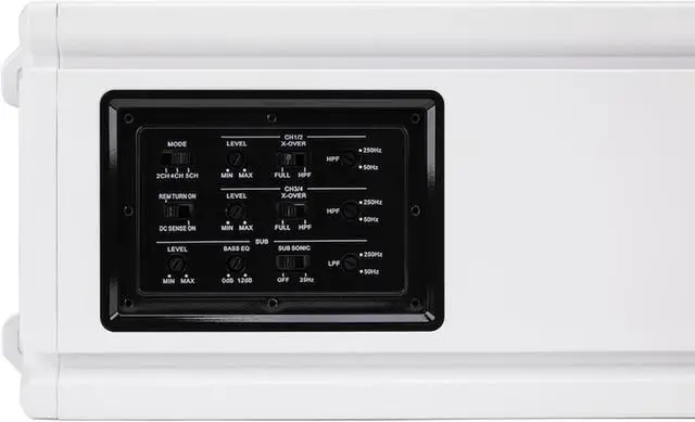 Alt view image 10 of 16 - MB Quart NA3-1000.5 Nautic Marine 1000 Watt 5 Channel Marine Amplifier w/ Bass Remote
