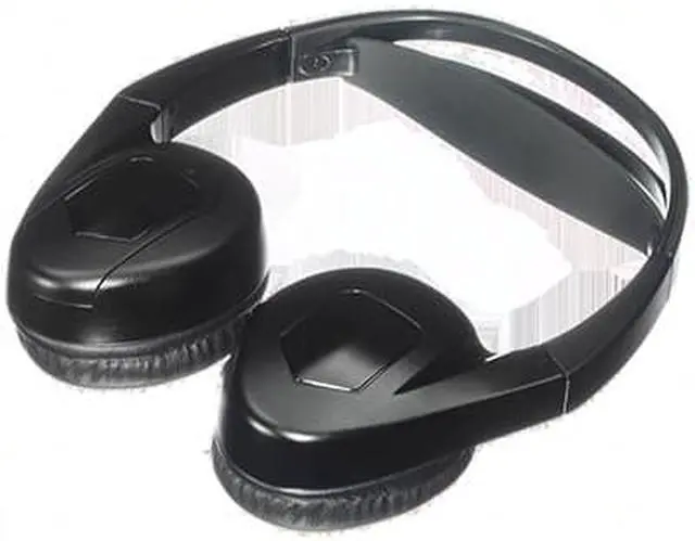 Alt view image 4 of 4 - Audiovox VODP10 Overhead Monitors with 2 Wireless Headphones, DVD Players with Three Snap-on Bezels in Black, Shale and Pewter