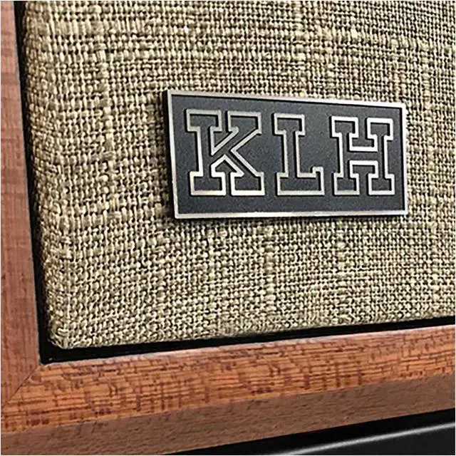 Alt view image 3 of 4 - KLH Model Five 3-way Acoustic-Suspension design Speaker with 10" woofer, 4" mid-range, 1" Aluminum tweeter - African Mahogany (Pair)
