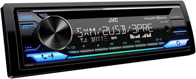 Alt view image 3 of 4 - JVC KD-T925BTS CD Receiver featuring Bluetooth®, Front & Rear Dual USB, Sirius XM, Amazon Alexa, 13-Band EQ, Variable-Color Illumination, with PAC SWI-CP5 Steering Wheel Interface