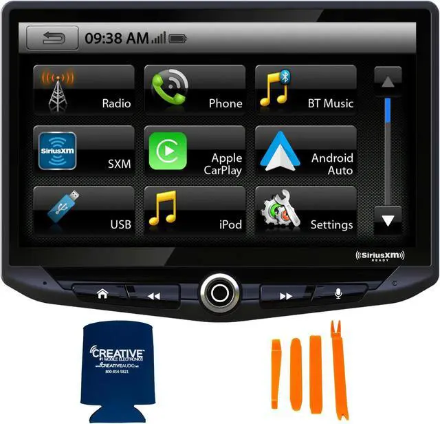 Alt view image 2 of 4 - Stinger HEIGH10 Multimedia Receiver with SRK-JW18EH Installation Kit and MB Quart Stage 6 Speaker/Amp Upgrade Compatible With Wrangler JL 18+/Gladiator JT 20+