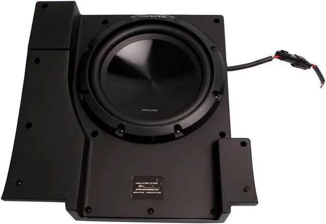 Alt view image 4 of 4 - Alpine SBV-10-WRA Pre-Loaded 10-Inch Subwoofer for 2007-2018 Jeep Wrangler JKU With Panel Tool Kit