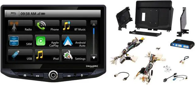 Main image of Stinger Heigh10 10" In-dash Infotainment System compatible with Apple CarPlay & Android Auto, Includes installation kit compatible with 2014-21 Tundra