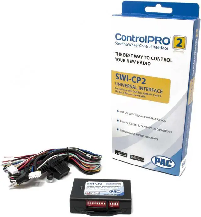 Alt view image 4 of 4 - JVC KD-T720BT 1-DIN CD Receiver with Bluetooth Wireless Technology and USB/AUX Input with PAC SWI-CP2 Steering Wheel Interface