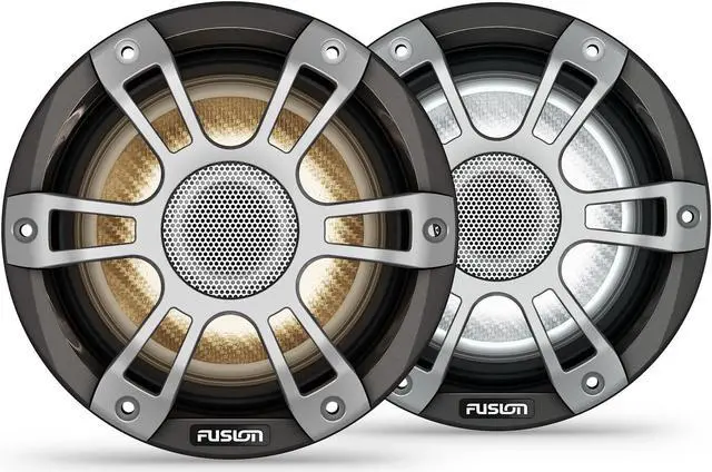 Main image of Fusion SG-FL653SPG Signature Series 3i 6.5" 230-watt CRGBW Coaxial Sports Marine Speakers (Pair) - Gray