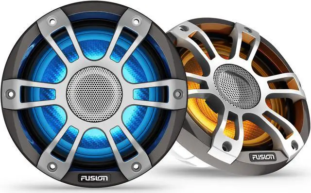 Alt view image 2 of 5 - Fusion SG-FL653SPG Signature Series 3i 6.5" 230-watt CRGBW Coaxial Sports Marine Speakers (Pair) - Gray