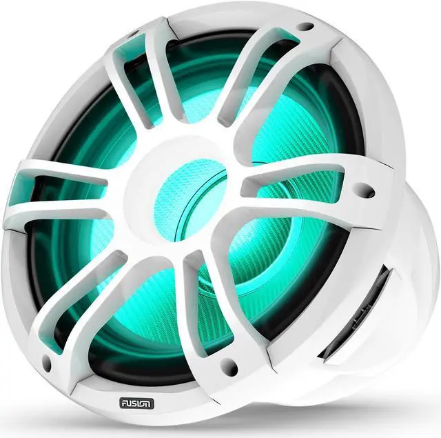 Alt view image 4 of 5 - Fusion SG-SL123SPW Signature Series 3i 12" 1400-watt CRGBW Sports Marine Subwoofer - White