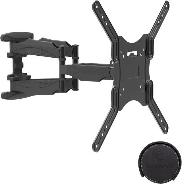 Alt view image 2 of 4 - Kanto M600 Tv Mounting package W/ Single outlet thru wall power kit