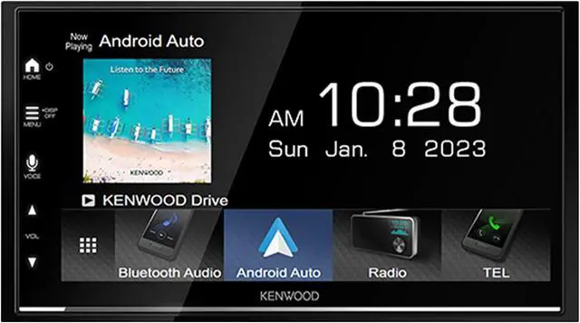 Alt view image 8 of 16 - KENWOOD DMX8709S 6.8-Inch Capacitive Touch Screen, Car Stereo, Wireless CarPlay and Android Auto, Bluetooth, AM/FM Radio, MP3 Player, USB Port, Double DIN, 13-Band EQ, SiriusXM